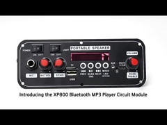 2x10W 7.4V Microphone Trolley Speaker Không dây Các tùy chọn có dây Giao diện Thẻ âm thanh FM Radio BT Decode