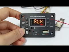 Bluetooth không dây 5.0 MP3 WMA Decoder Board Car Audio USB TF FM Radio Module Color Screen MP3 Playe