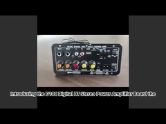 Bảng khuếch đại năng lượng Subwoofer Microphone kép Bảng âm thanh Karaoke D10C Digital BT Stereo 24V/220V