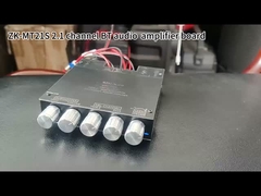 2.1 Trình loa siêu trầm phụ AUX 12V 24V STEREO 5.1 BASS BASS Digital Power Trình khuếch đại bộ khuếch đại ZK-MT21S