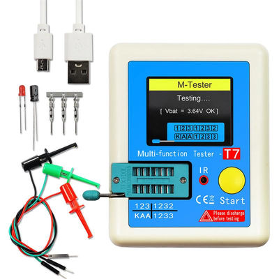 Công cụ kiểm tra TFT đa chức năng, đo diode, tụ điện, vạn năng, dải đo 25pF-100mF