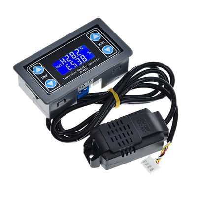 SHT20 10A DC 6V-30V Bộ điều khiển độ ẩm kỹ thuật số độ chính xác cao Cảm biến giám sát nhiệt độ