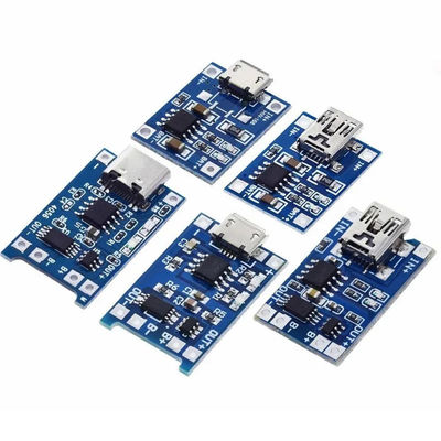 Type-C / Micro USB 5V 1A 18650 TP4056 Lithium Battery Charger Module Charging Board với chức năng bảo vệ kép 1A Li-I