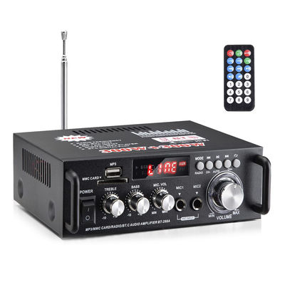 Bộ khuếch đại điện âm thanh âm thanh HIFI kỹ thuật số 300W với màn hình LCD và Bluetooth