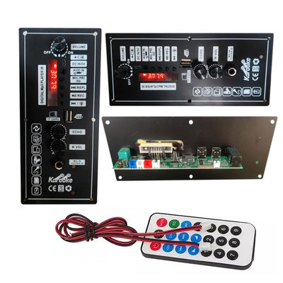 10W 20W Điện năng Bluetooth tương thích Lithium pin sạc lại bảng khuếch đại với máy nghe nhạc MP3 và micrô