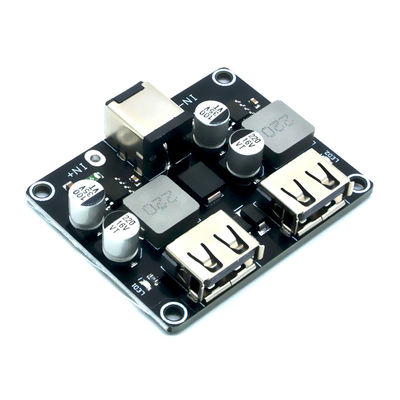 DC-DC Buck Chuyển Đổi Sạc Chức Mô Đun 6-32V 9V 12V 24V Để Nhanh Sạc Nhanh Ban 2 Cổng USB QC3.0 QC2.0