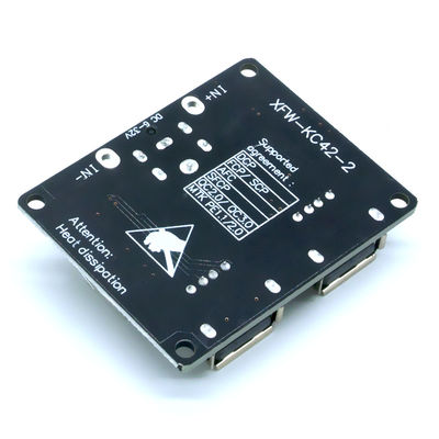 DC-DC Buck Chuyển Đổi Sạc Chức Mô Đun 6-32V 9V 12V 24V Để Nhanh Sạc Nhanh Ban 2 Cổng USB QC3.0 QC2.0