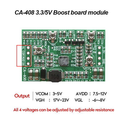 CA-508 12v Boost mô-đun bảng LCD LED TCON bảng VGL VGH VCOM.AVDD 4 có thể điều chỉnh