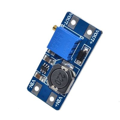 MT3608 Mô-đun cấp nguồn 2A DC DC Mô-đun tăng áp Điện áp đầu vào 2-24V