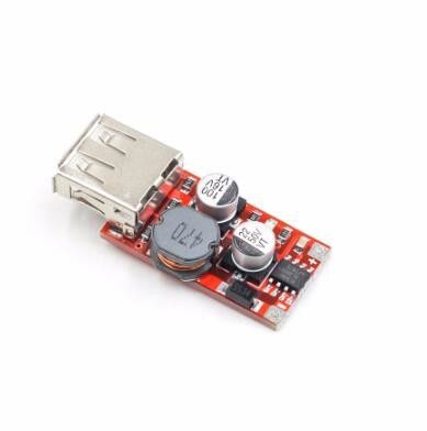 Mô-đun sạc USB trên ô tô 6-24V 3A DC Buck Bộ chuyển đổi bước xuống Mô-đun cấp nguồn