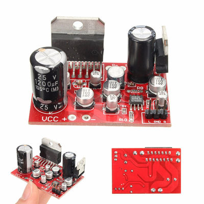 Bảng mạch khuếch đại công suất đầu ra 38W với nguồn điện DC 12V và mô-đun âm thanh Chipset TDA7379 + AD828