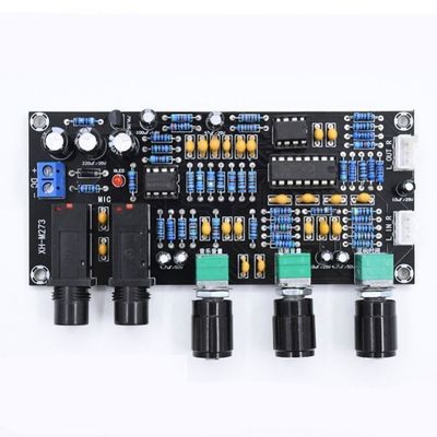 PT2399 NE5532 Thẻ khuếch đại micrô với DC12-24V điện áp làm việc cho khuếch đại âm thanh Stereo