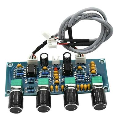 NE5532 Bộ khuếch đại âm thanh lớp D Bộ khuếch đại kỹ thuật số với đầu vào DC12V-24V và điều chỉnh âm lượng bass cao