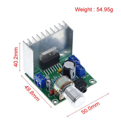 TDA7297 Amplifier Audio Module 15W + 15W Double Channel với DC 8-18V Power Input cho loa kệ sách