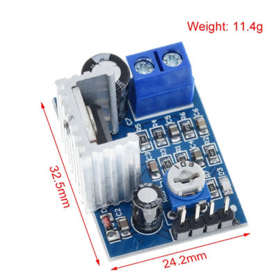 TDA2030 Amplifier Audio Module 6-12V 18W Amplifier Circuit với bảng âm thanh có thể điều chỉnh âm lượng
