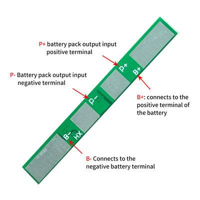 Bảng Bảo Vệ Pin 1S 3.7V 4A 18650 Bảo Vệ Quá Sạc Bảo Vệ Quá Xả