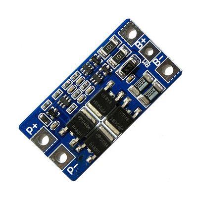 Mô-đun cấp nguồn bảng 10A 8.4V 18650 2s Bms 46,7 * 23 * 3,15mm