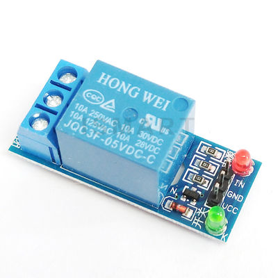 Mô-đun rơle điều khiển 5V 12V Giao diện kích hoạt mức thấp một kênh