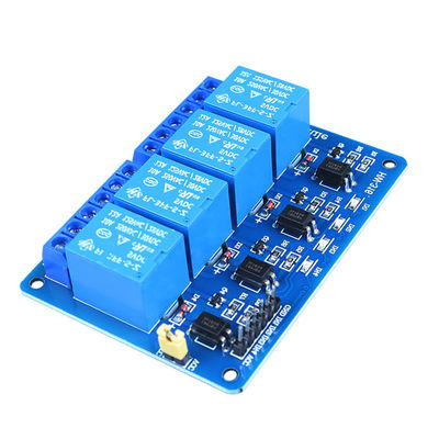 Bộ ghép quang 5V Mô-đun Rơle 4 kênh Lập trình IED Giáo dục STEM