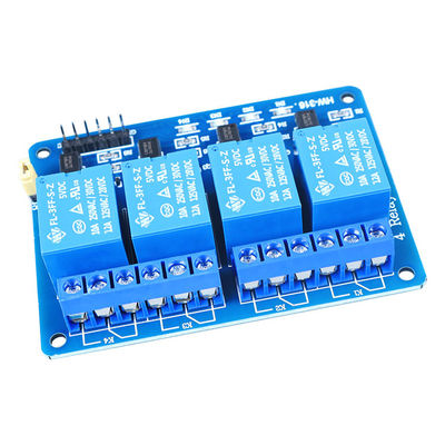 Bộ ghép quang 5V Mô-đun Rơle 4 kênh Lập trình IED Giáo dục STEM