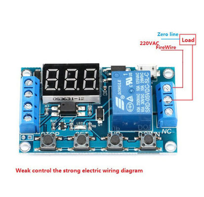 Mô-đun Rơle điều khiển 3.3V 5V 12V 24V Cách ly Mô-đun Rơle kênh đôi