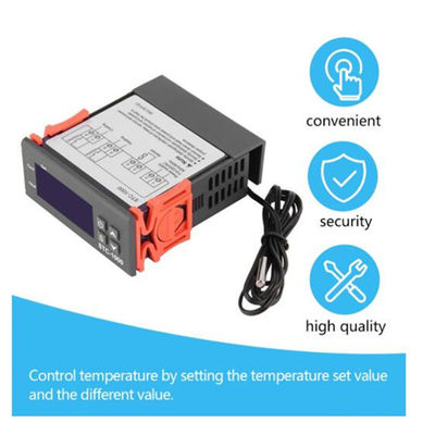 STC-1000 AC 110V-220V Bộ điều khiển độ ẩm kỹ thuật số Hệ thống giám sát nhiệt độ