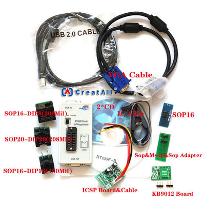 RT809F Lập Trình Viên Bo Mạch Chủ Ic Chip 7 Bộ Điều Hợp SOP16 SOP20