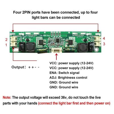 CA-266 LED Backlight Driver Board Cho 32-65 &quot;Led TV Inverter Board Điều chỉnh điện áp tự động