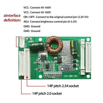 CA-366 Led Driver Board 26&quot;-55&quot; với nguồn điện 19V