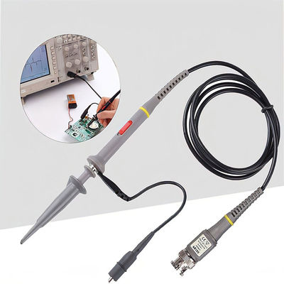 1 cái 2 cái P6100 BNC Công cụ kiểm tra Máy đo dao động Bộ đầu dò 100 MHz 1X 10X Clip