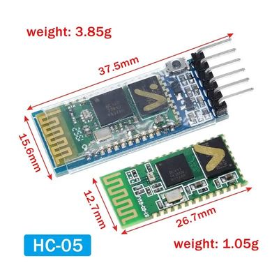 HC-05 HC-06 Mô-đun Wifi không dây RF Mô-đun âm thanh Bluetooth RS232 / TTL