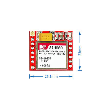 SIM800L GPRS GSM Mô-đun Micro SIM Thẻ lõi bốn băng tần Cổng nối tiếp TTL