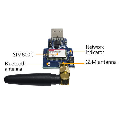 SIM800 SIM800C Mô-đun Wifi không dây USB sang Gsm Mô-đun bốn băng tần GSM GPRS