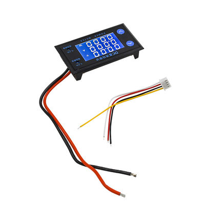 Máy đo volt và ampe kỹ thuật số 10A 4 bit Độ chính xác cao DC 0-200V