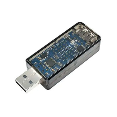 Máy dò kiểm tra sạc Ampe kế kỹ thuật số Vôn kế Cổng USB kép
