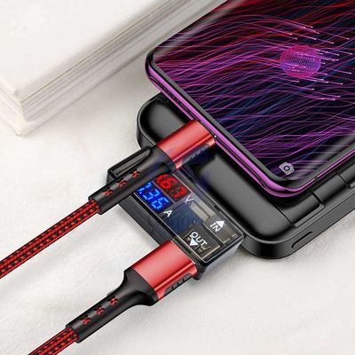 Máy dò kiểm tra sạc Ampe kế kỹ thuật số Vôn kế Cổng USB kép
