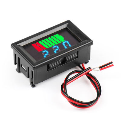Đồng hồ đo dung lượng pin lithium 0,56&quot; LED 12V 24V 36V 48V 60V 72V