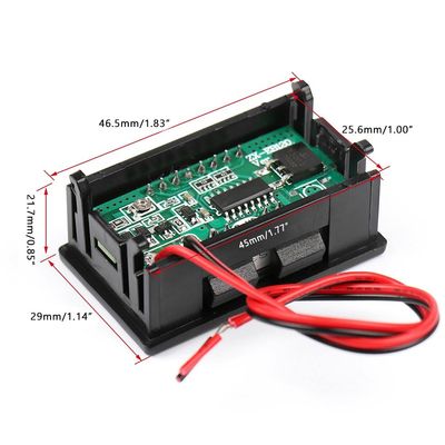 Đồng hồ đo dung lượng pin lithium 0,56&quot; LED 12V 24V 36V 48V 60V 72V