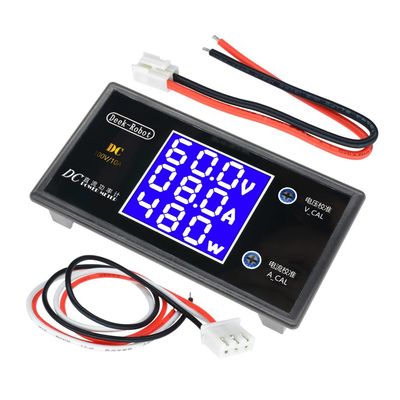 Vôn kế LCD kỹ thuật số Ampe kế DC 0-100V 10A 1000W