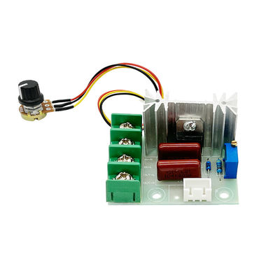 AC 220V 2000W Bộ Điều Khiển Tốc Độ Động Cơ Điều Chỉnh Độ Sáng Mô-đun Thống Đốc Chiết Áp