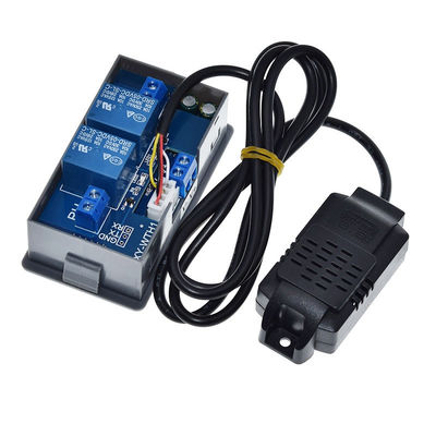 SHT20 10A DC 6V-30V Bộ điều khiển độ ẩm kỹ thuật số độ chính xác cao Cảm biến giám sát nhiệt độ