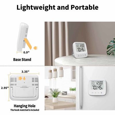 Bộ điều khiển nhiệt kế kỹ thuật số đèn E0828S Phạm vi đo độ ẩm 10% RH-99%RH