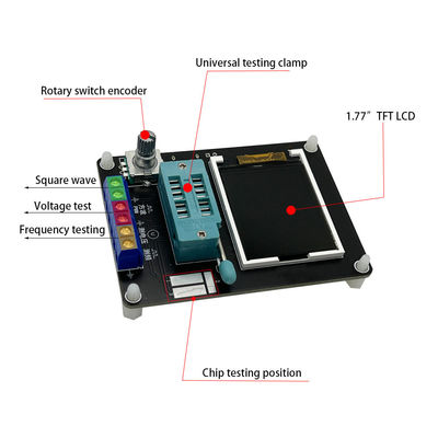 GM328A Công cụ kiểm tra Diode Transistor ESR Bộ cảm biến tần số điện áp