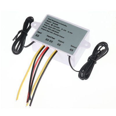 Bộ điều khiển nhiệt kế kỹ thuật số LED kép Hệ thống sưởi điện 220v