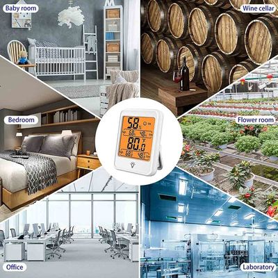 Máy đo độ ẩm nhiệt độ phòng LCD 10% - 99%RH -4F-158F