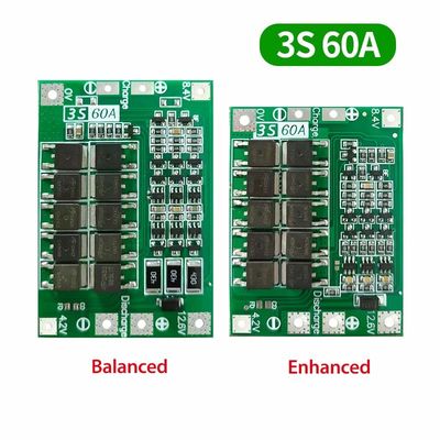 3S 4S 25A 40A 60A BMS Ban bảo vệ pin Li-ion pin sạc