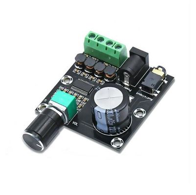 Compact 20Hz Analog Amplifier Module 3 5mm Input Interface Xét mặt bằng bạc