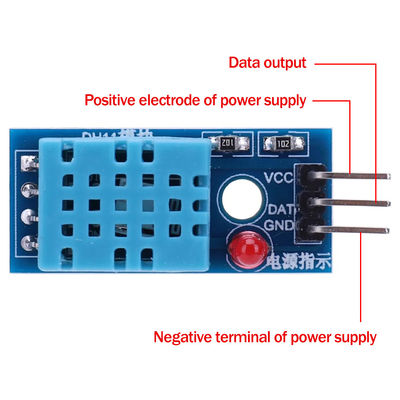 Mô-đun cảm biến nhiệt độ và độ ẩm DHT11 Hệ điều hành Android với đèn LED