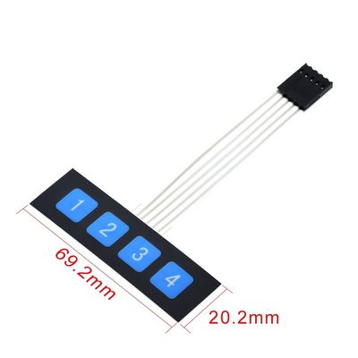 16 Key Membrane Switch Keypad 4 * 4 Matrix Keyboard Cho DIY KIT