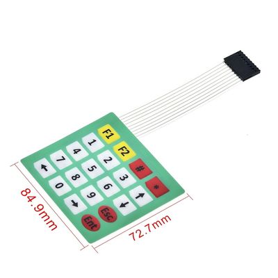 16 Key Membrane Switch Keypad 4 * 4 Matrix Keyboard Cho DIY KIT